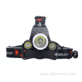 Super bright 3pcs head lamp